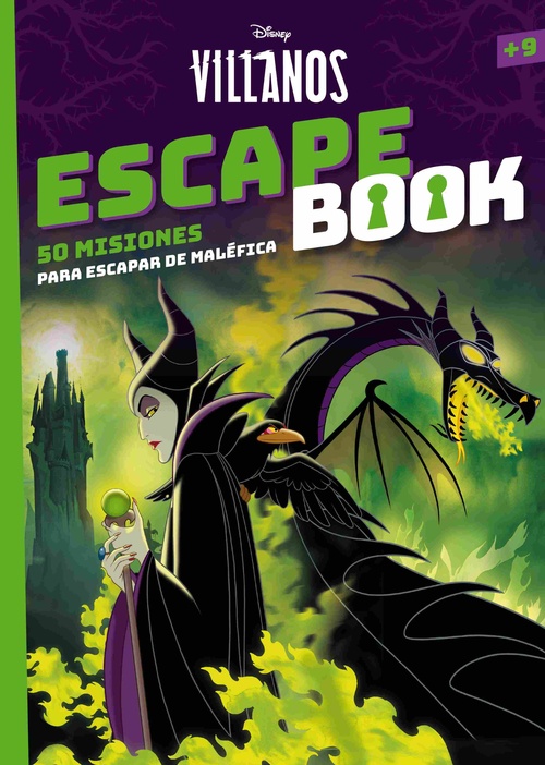 VILLANOS DISNEY. ESCAPE BOOK