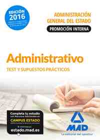 ADMINISTRATIVO DEL ESTADO TEST SUPUESTO PROMOCION INTERNA