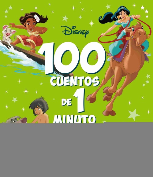 AVENTURAS POR EL MUNDO. 100 CUENTOS DE 1 MINUTO EN LETRA MAYUSCULA. DISNEY.