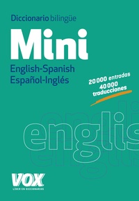 DICCIONARIO MINI INGLÉS - ESPAÑOL