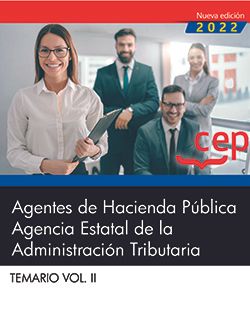 AGENTES DE HACIENDA PÚBLICA. AGENCIA ESTATAL DE LA ADMINISTRACIÓN TRIBUTARIA. TEMARIO II