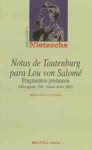 NOTAS DE TAUTENBURG PARA LOU VON SALOMÉ