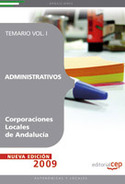 1. TEMARIO. ADMINISTRATIVOS CORPORACIONES LOCALES DE ANDALUCIA