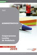 TEST. ADMINISTRATIVOS CORPORACIONES LOCALES DE ANDALUCIA