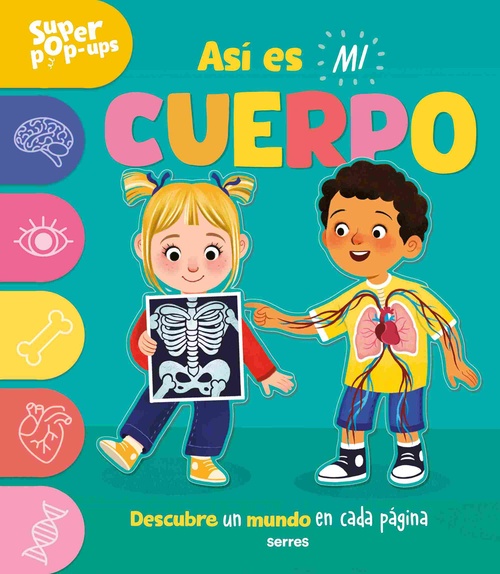 ASI ES MI CUERPO. SUPER POP-UPS.