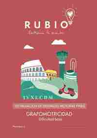 RUBIO GRAFOMOTRICIDAD. DIFICULTAD BAJA. ESTIMULACIÓN DESTREZAS MOTORAS FINAS