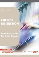 2. TEMARIO. CUERPO DE GESTION ADMINISTRACION CIVIL DEL ESTADO