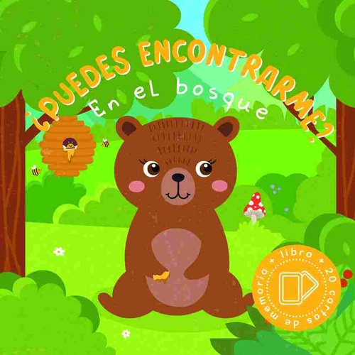 EN EL BOSQUE. ¿PUEDES ENCONTRARME?. LIBRO + 20 CARTAS DE MEMORIA