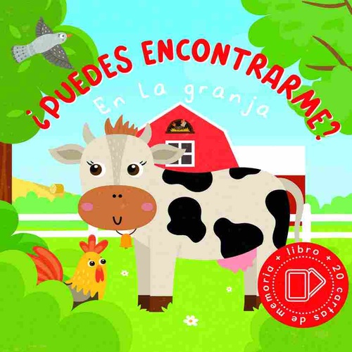 EN LA GRANJA. ¿PUEDES ENCONTRARME?. LIBRO + 20 CARTAS DE MEMORIA
