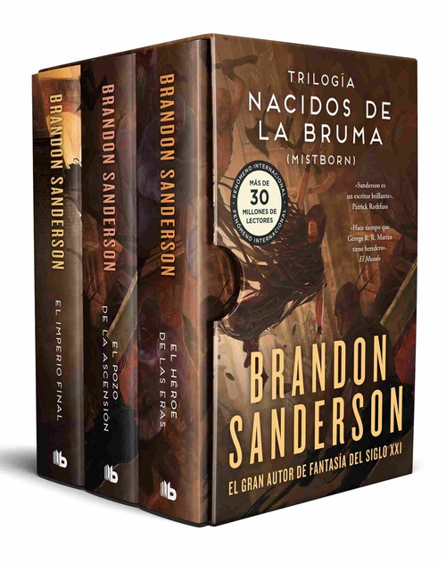 NACIDOS DE LA BRUMA/EL POZO DE LA ASCENSIÓN/EL HÉROE DE LAS ERAS. MISTBORN (3 VOL.)