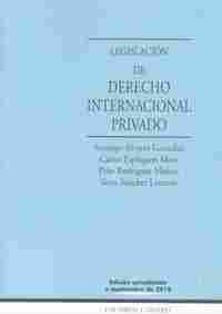 LEGISLACION DE DERECHO INTERNACIONAL PRIVADO (2018 )