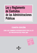 (4º) LEY Y REGLAMENTO DE CONTRATOS DE LAS ADMINISTRACIONES PUBLICAS