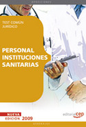 PERSONAL INSTITUCIONES SANITARIAS. TEST COMUN JURIDICO
