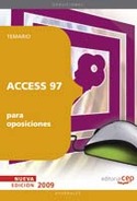 ACCESS 97. PARA OPOSICONES. TEMARIO