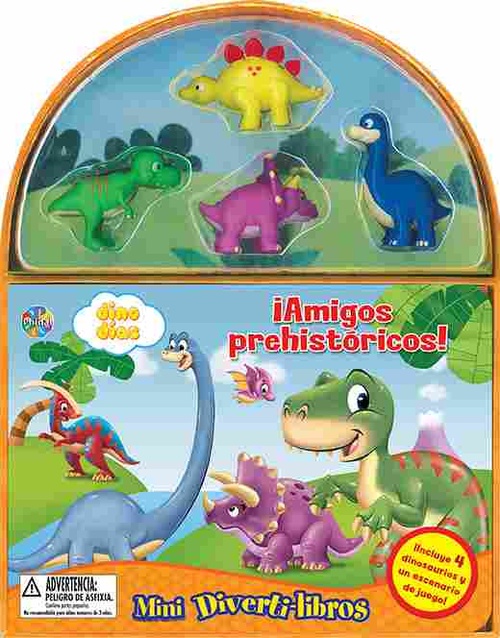 ¡AMIGOS PREHISTORICOS!. MINI DIVERTI-LIBROS