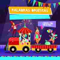 PALABRAS OPUESTAS. LIBRO + TREN-ROMPECABEZAS