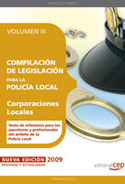 VOL III. COMPILACION DE LEGISLACION PARA LA POLICIA LOCAL.