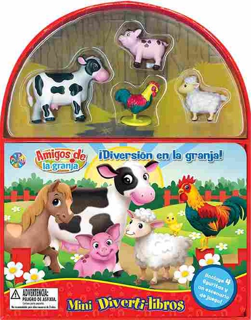 ¡DIVERSIÓN EN LA GRANJA! MINI DIVERTI-LIBROS