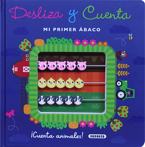 ¡CUENTA ANIMALES! MI PRIMER ABACO. DESLIZA Y CUENTA