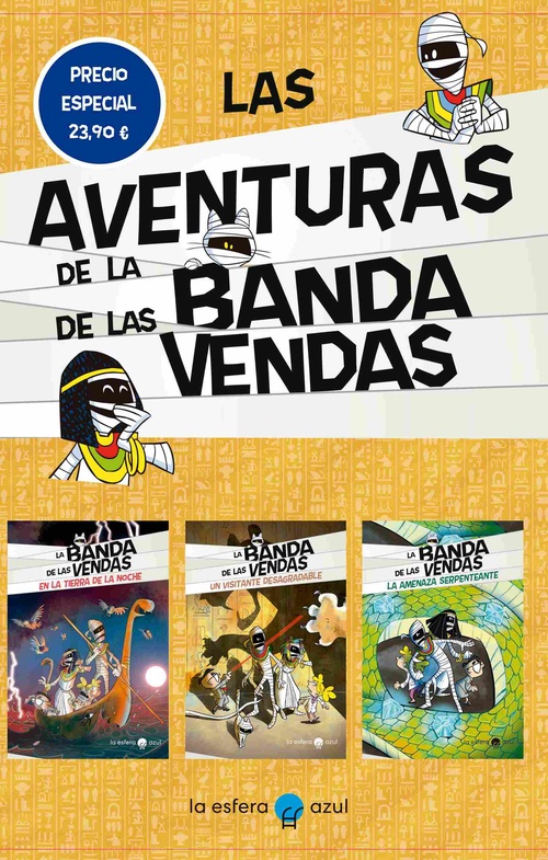 PACK. LAS AVENTURAS DE LA BANDA DE LAS VENDAS