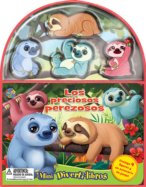 LOS PRECIOSOS PEREZOSOS. MINI DIVERTI-LIBROS