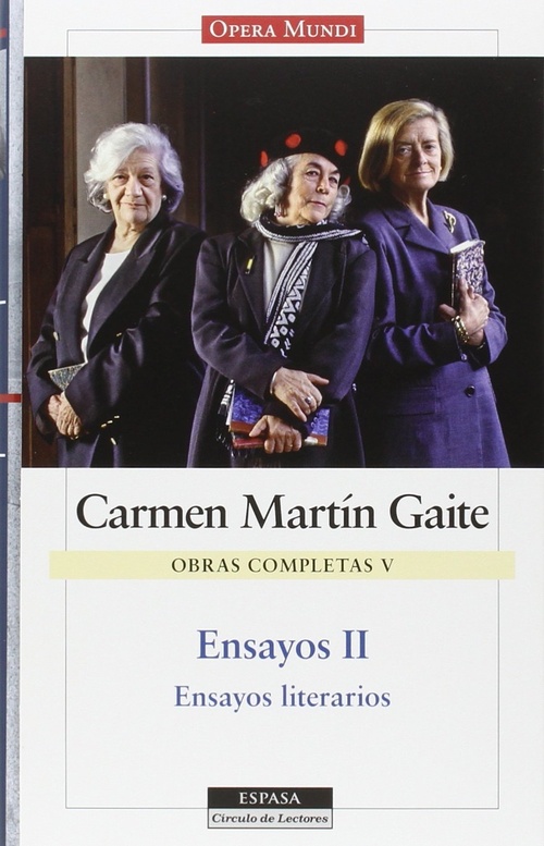 ENSAYOS II. ENSAYOS LITERARIOS. OBRAS COMPLETAS, V