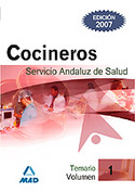 1. TEMARIO. COCINEROS SAS SERVICIO ANDALUZ DE SALUD