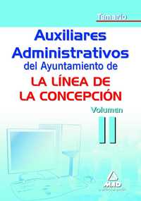 2. TEMARIO. AUXILIARES ADMINISTRATIVOS AYUNTAMIENTO LINEA CONCEPCION