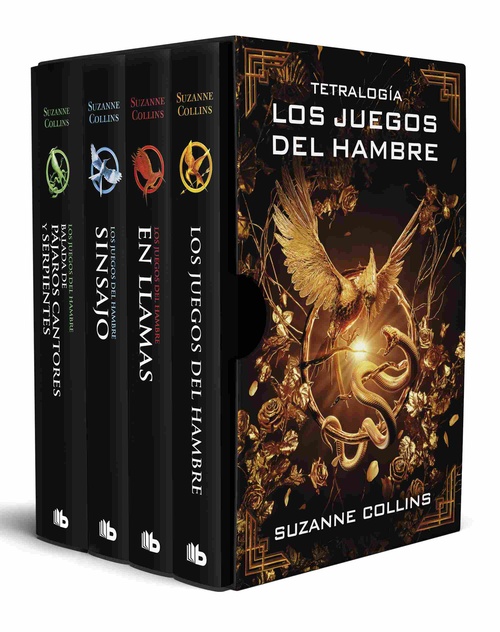 LOS JUEGOS DEL HAMBRE/EN LLAMAS/SINSAJO/BALADA DE PÁJAROS CANTORES Y SERPIENTES (4 VOLS.)