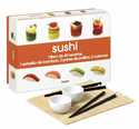 SUSHI. 1 LIBRO + ESTERILLA DE BAMBU + 2 PALILLOS + 2 CUENCOS
