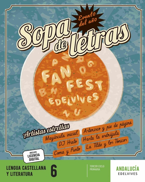 PROYECTO: FANFEST. 6º PRIMARIA LENGUA CASTELLANA Y LITERATURA 6 [ANDALUCÍA].