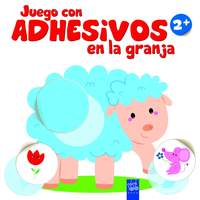 JUEGO CON ADHESIVOS EN LA GRANJA. OVEJA. + 2 AÑOS