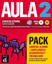 2. AULA A2 (PACK LIBRO ALUMNO + COMPLEMENTO DE GRAMATICA Y VOCABULARIO)