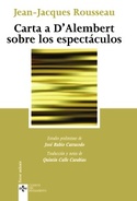 CARTA A DŽALEMBERT SOBRE LOS ESPECTACULOS