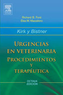 (8º) URGENCIAS EN VETERINARIA. PROCEDIMIENTOS Y TERAPEUTICA. KIRK Y BI