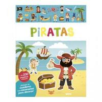 PIRATAS. MIS PRIMERAS PEGATINAS. AUZOU