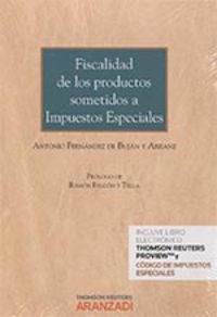 FISCALIDAD DE LOS PRODUCTOS SOMETIDOS A IMPUESTOS ESPECIALES (DUO)