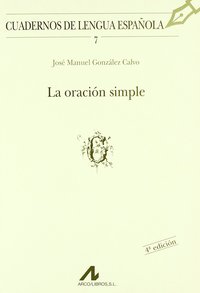 LA ORACION SIMPLE (G)