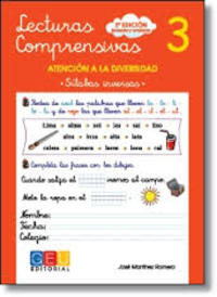 3. LECTURAS COMPRENSIVAS. SILABAS INVERSAS.  ATENCION A LA DIVERSIDAD