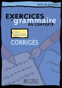 CORRIGES.DEBUTANT.  EXERCICES DE GRAMMAIRE EN CONTEXTEAU