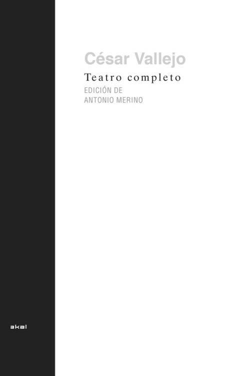TEATRO COMPLETO CESAR VALLEJO