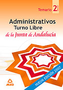 2. TEMARIO. ADMINISTRATIVOS JUNTA DE ANDALUCIA TURNO LIBRE
