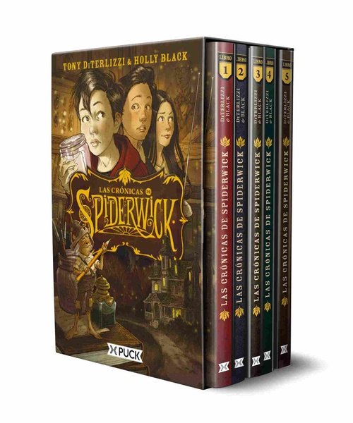 LAS CRÓNICAS DE SPIDERWICK (5 VOLS.)
