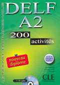 (LIVRE + CD) DELF A2. 200 ACTIVITES