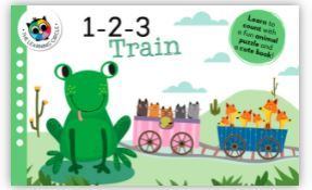 TREN 123 (LIBRO + 20 PIEZAS)