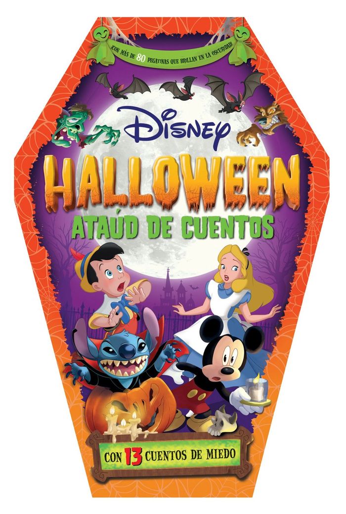 DISNEY. ATAÚD DE CUENTOS DE HALLOWEEN