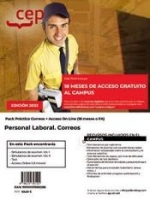 PACK PRÁCTICO. PERSONAL LABORAL. CORREOS. SIMULACROS 1Y2/TEST/ACCESO ONLINE 18 MESES