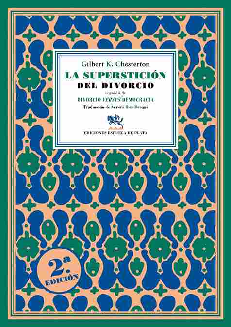 LA SUPERSTICION DEL DIVORCIO