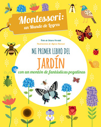 MI PRIMER LIBRO DEL JARDIN PEGATINAS MONTESSORI