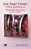 OBRA POETICA 2: MATERIAL MEMORIA (1977-1982)